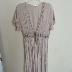 Tie swimsuit coverup